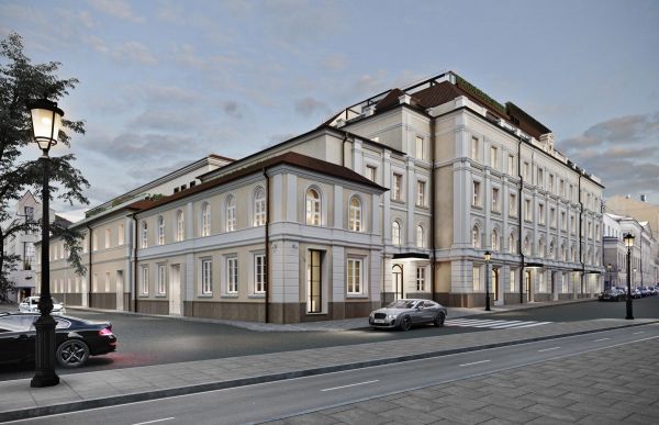 Каким будет новый отель класса люкс Stella di Mosca в центре Москвы0