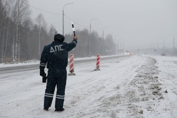 Трасса Тюмень-Омск полностью перекрыта из-за ДТП0