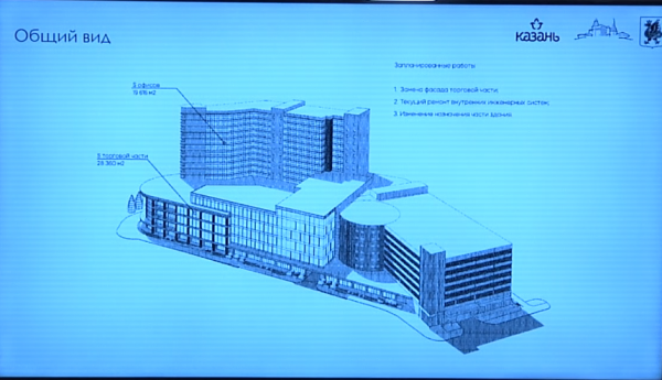 В Казани реконструируют торговый центр «Сувар Плаза»0
