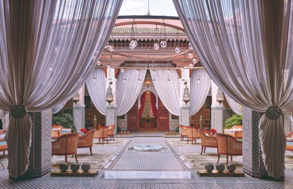 Королевский прием: отель Royal Mansour Marrakech в Марокко0