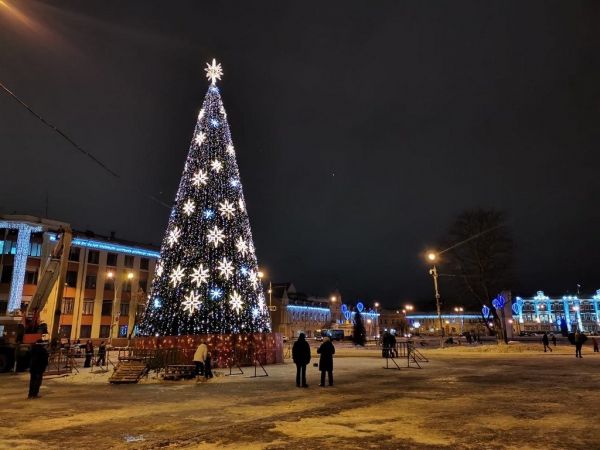 Администрация Вологды выделила около 10 млн руб. на новогоднее оформление0