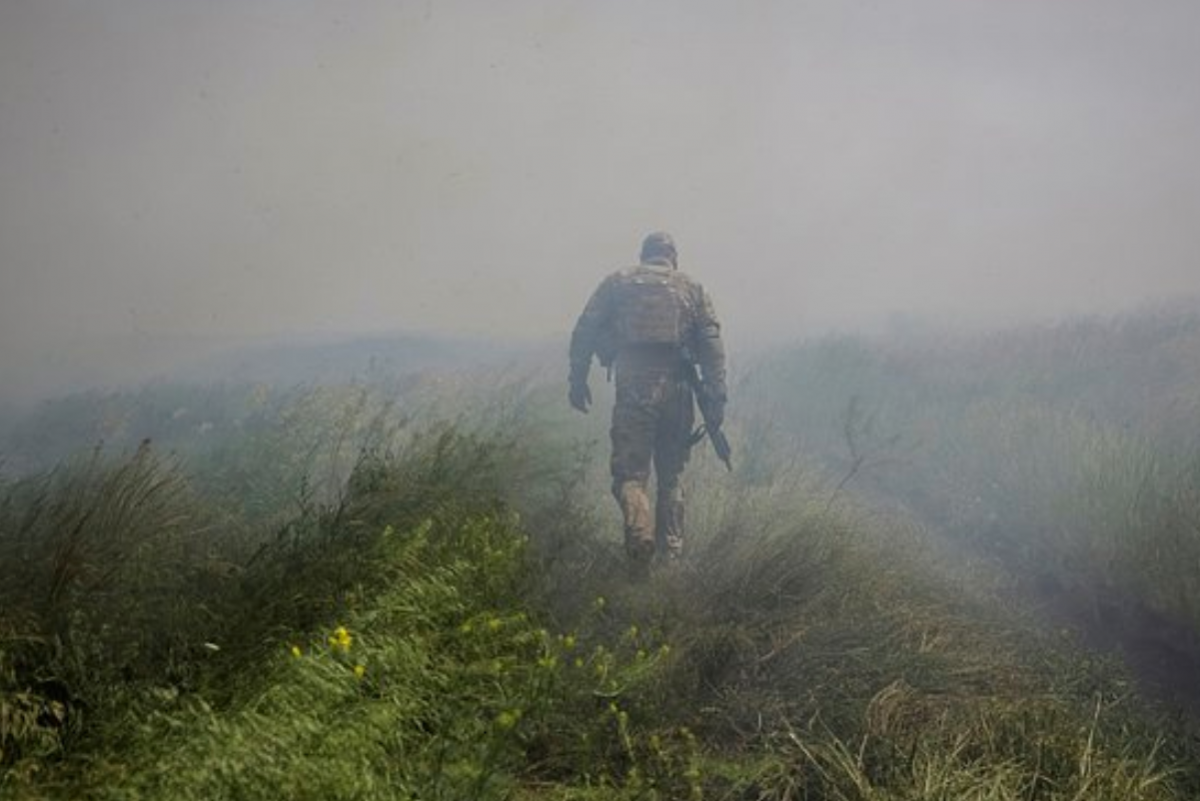 Украинские военные сбежали с позиций в Красногоровке