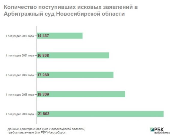 Нагрузка на новосибирских судей арбитража достигла рекордных показателей2