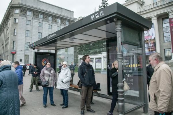 Субсидия на обустройство остановок в Новосибирске увеличилась в 2,5 раза0