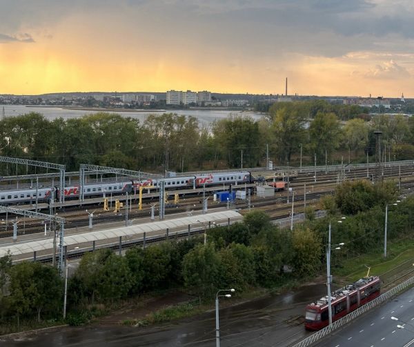 В Татарстане сошел с рельсов вагон грузового поезда0