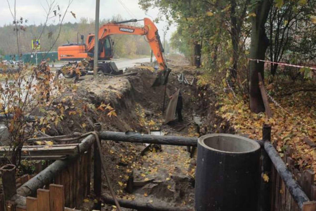 В Орехово-Зуевском г.о. в сжатые сроки ремонтируют коллекторы