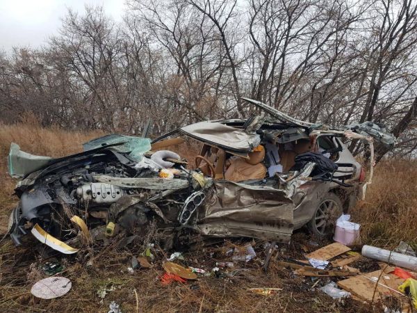 На трассе Тюмень — Омск произошло массовое ДТП с девятью авто. Фото12