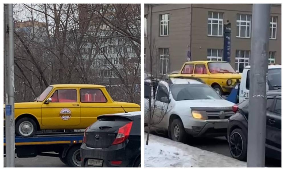 В Новосибирске пропал необычный автомобиль с новогодними подарками