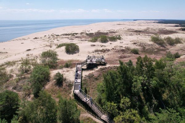 На Куршской косе закроют на ремонт одну из обзорных площадок0