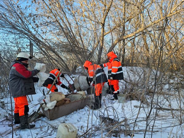 Незаконные стоки в новосибирскую реку Тулу начали перекрывать0