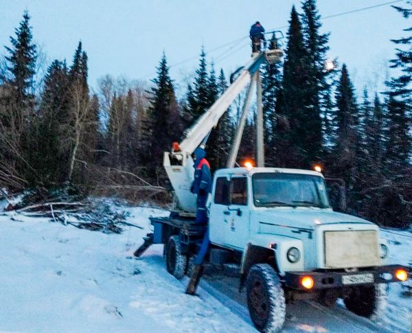 В 11 районах Новосибирской области восстановили подачу электричества0