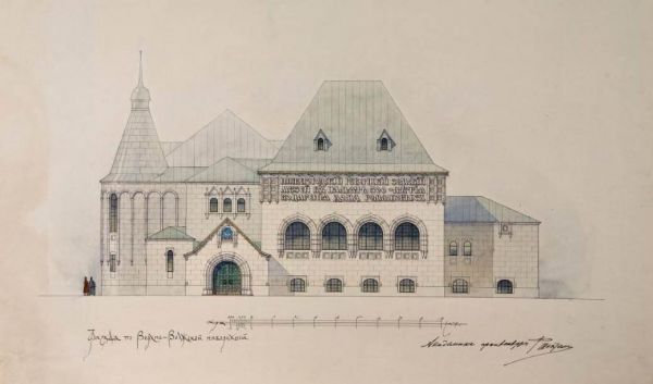 В Нижнем Новгороде могут построить музей по эскизу 1914 года0