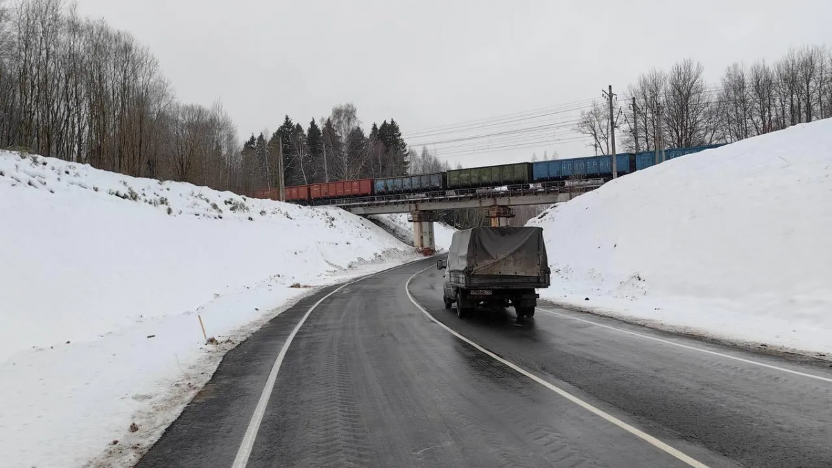 В Подмосковье открылось движение по новой объездной дороге в Тучково