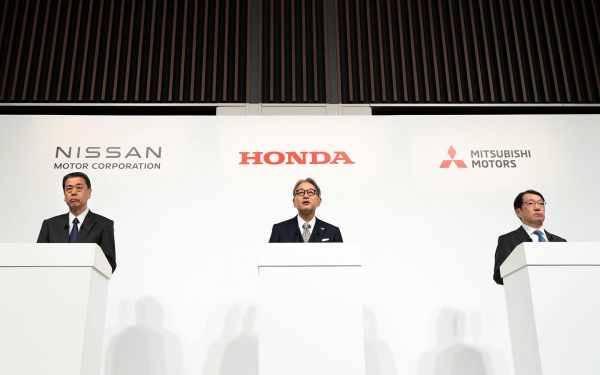 Honda, Nissan и Mitsubishi начали переговоры о создании нового альянса0