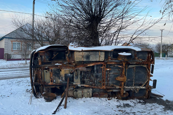 «Снаряды свистят, поселок горит». Репортаж РБК из курского Глушково22