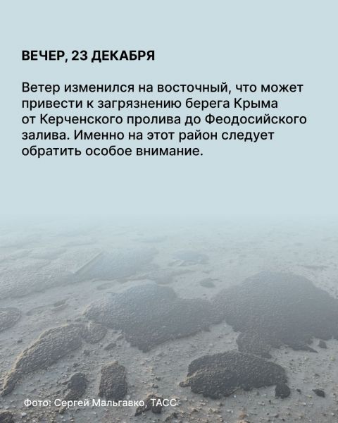 В РАН показали последствия разлива мазута в Черном море со спутника6